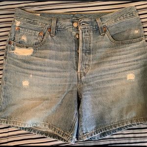 Levi’s 501 Long Shorts